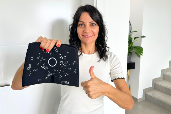 Gorro frío para migrañas disponible en Amazon, listo para usar